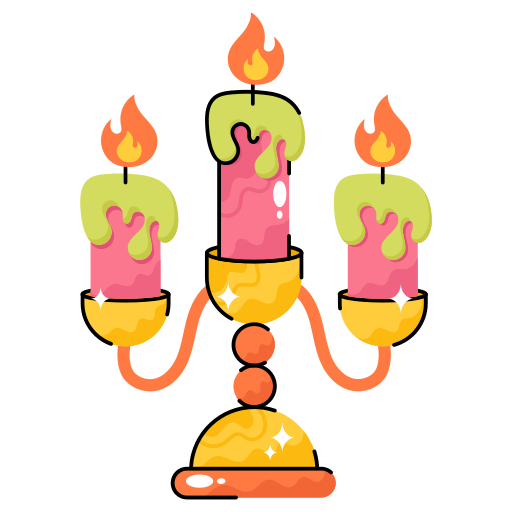 candelabro gratis sticker