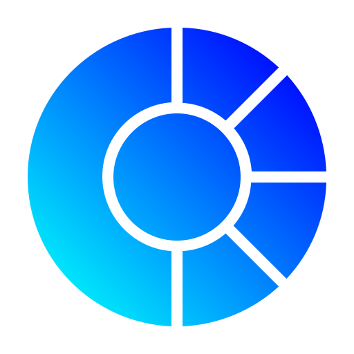 gráfico circular icono gratis