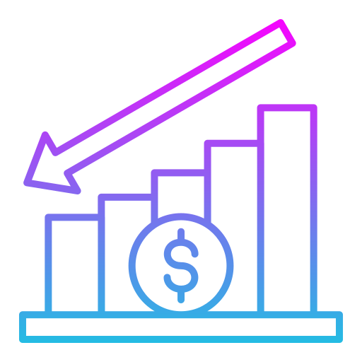 pérdida icono gratis