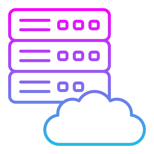 servidor en la nube icono gratis