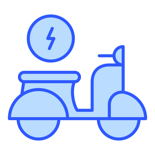 scooter electrico icono gratis