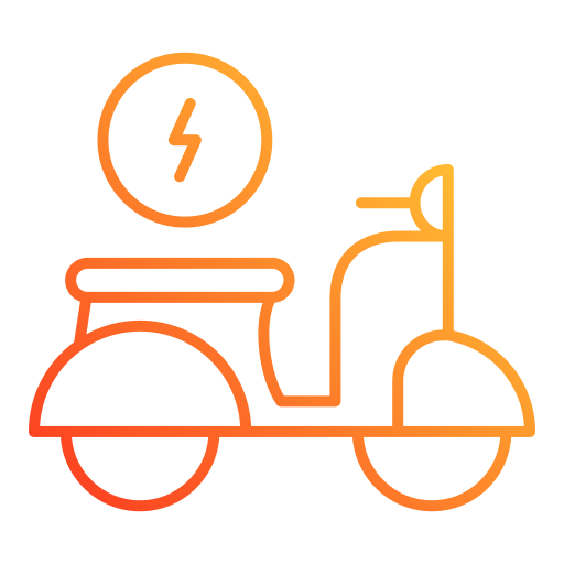 scooter electrico icono gratis