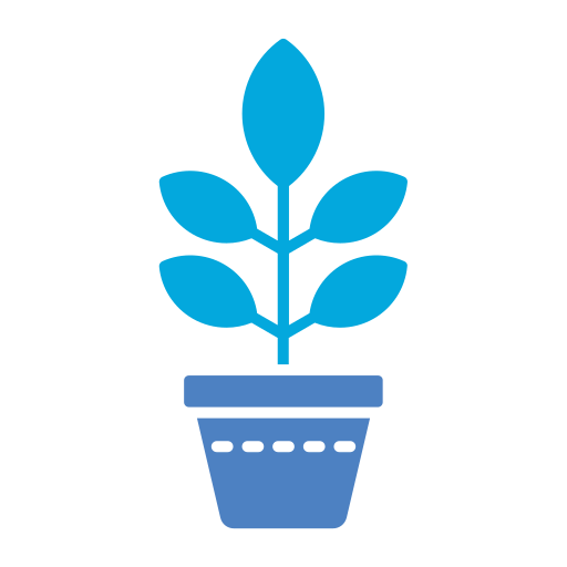 Plant pot free icon