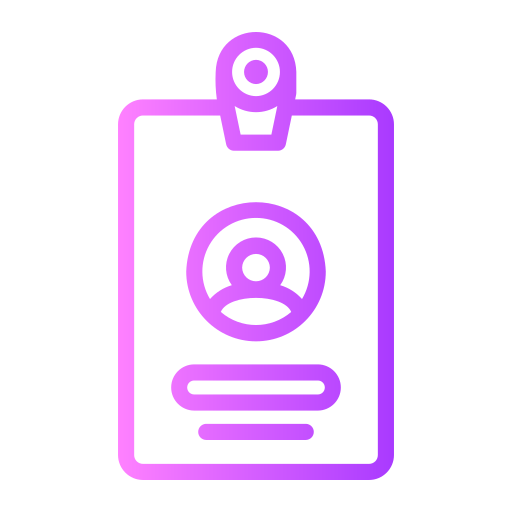 carte d'identité Icône gratuit