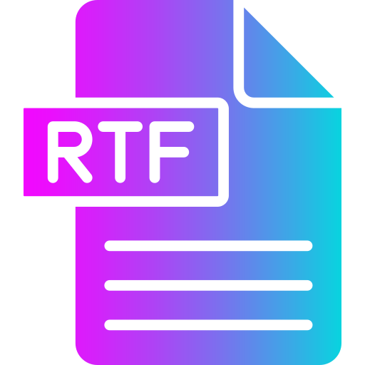 rtf icono gratis