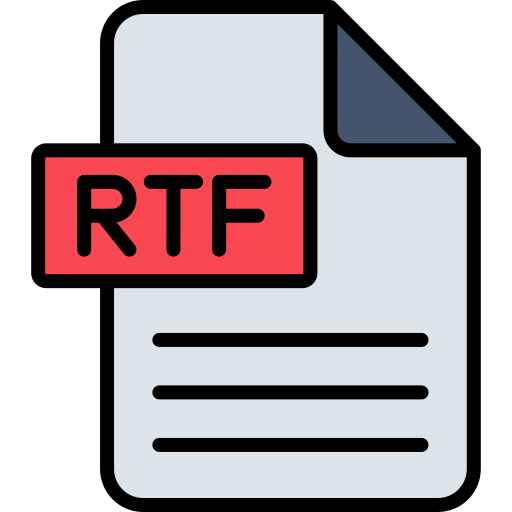 rtf icono gratis