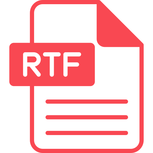 rtf icono gratis