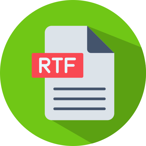 rtf icono gratis