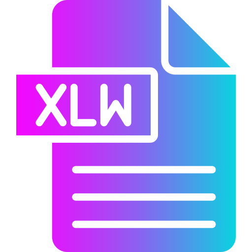 xlw Icône gratuit xlw Icône gratuit