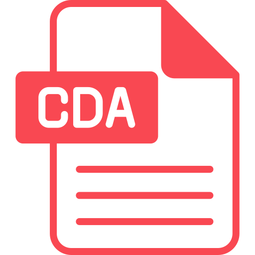 archivo cda icono gratis