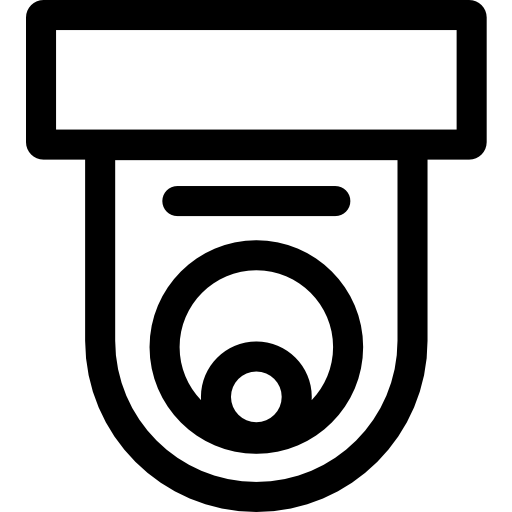 circuito cerrado de televisión icono gratis