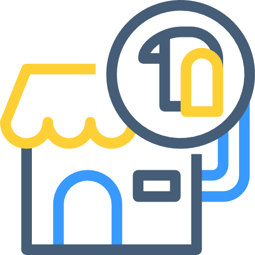 la tienda de animales icono gratis