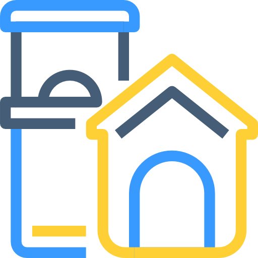 casa de mascotas icono gratis