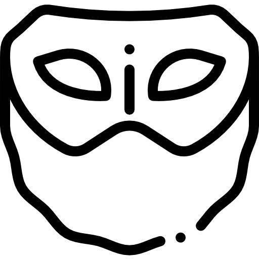 masque Icône gratuit