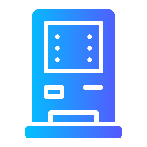 cajero automático icono gratis
