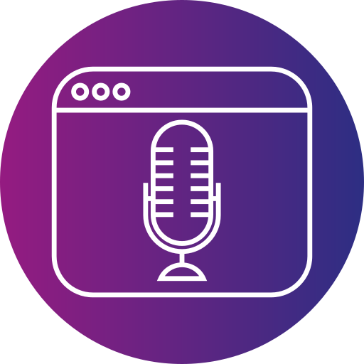 podcasting icono gratis