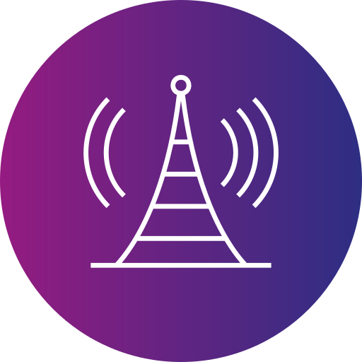 torre de radio icono gratis