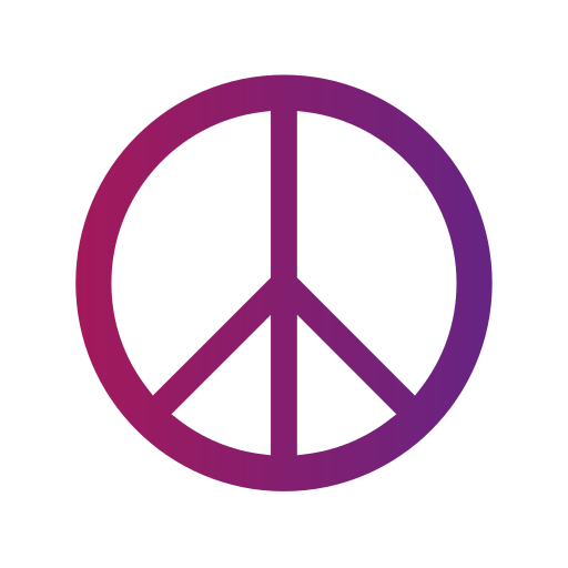 signo de la paz icono gratis