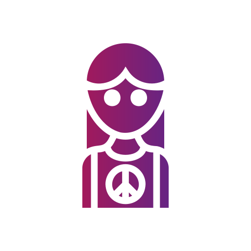 hippie grátis ícone hippie grátis ícone