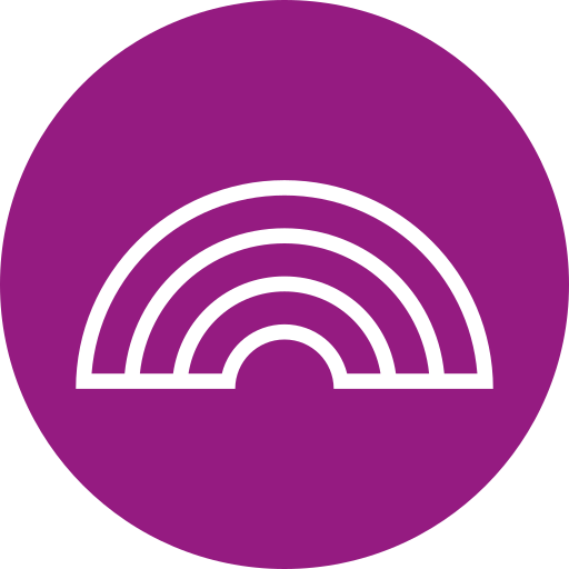 arcoíris icono gratis