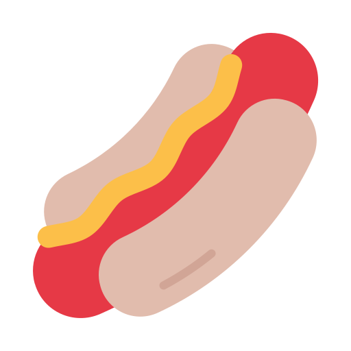 hot dog icono gratis