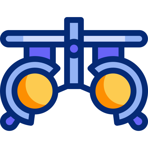Testing glasses free icon