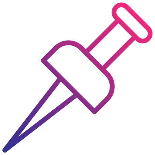 alfiler icono gratis