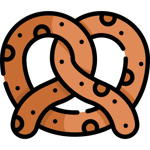 bretzel Icône gratuit bretzel Icône gratuit