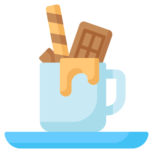 chocolate caliente icono gratis