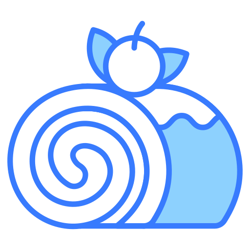 Swiss roll free icon Swiss roll free icon