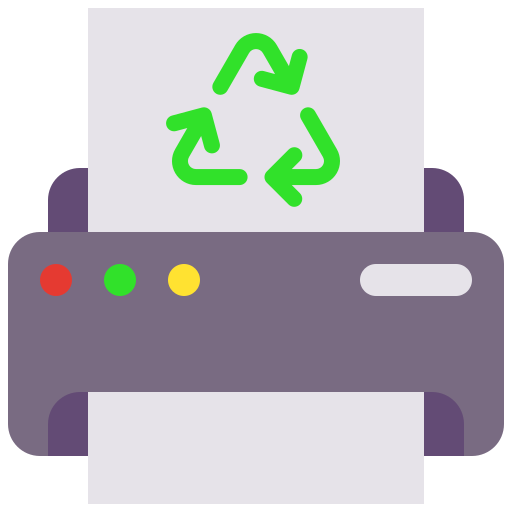 papel reciclado icono gratis