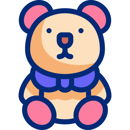 oso de peluche icono gratis