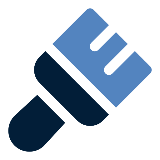 cepillo de pintura icono gratis