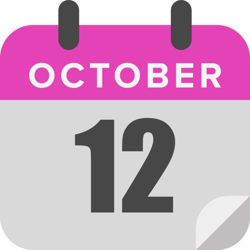 octubre icono gratis