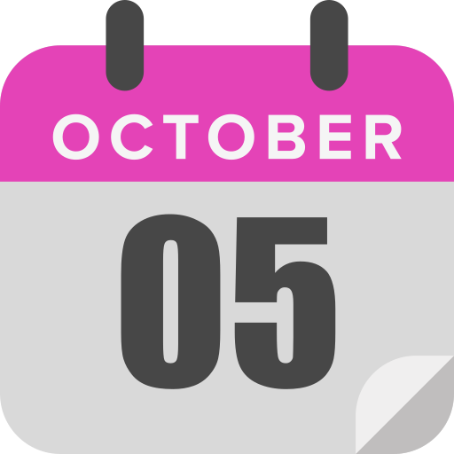 octubre icono gratis