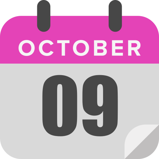 octubre icono gratis