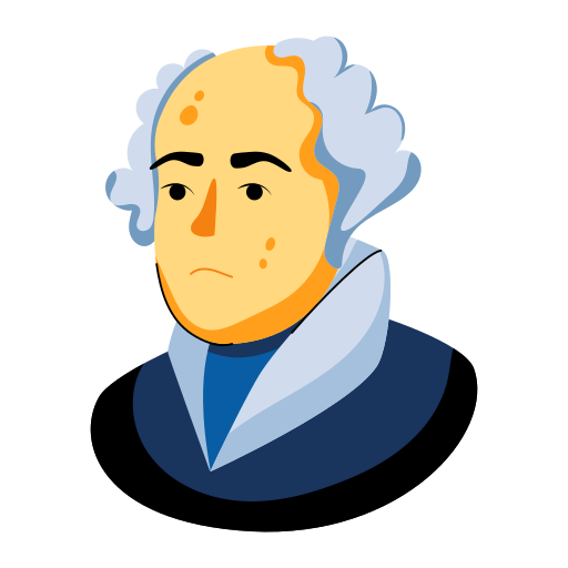 george washington gratis sticker