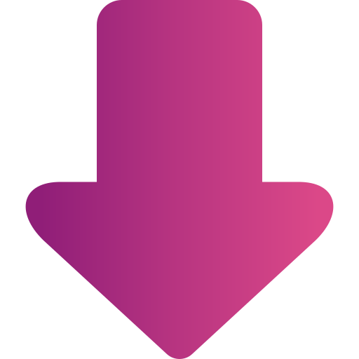 flecha abajo icono gratis