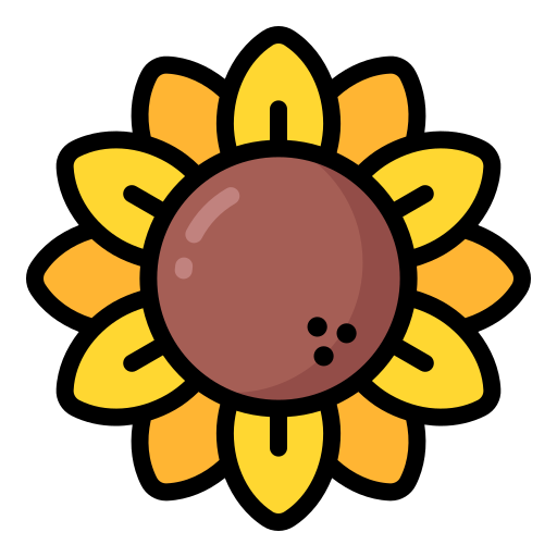 girasol icono gratis