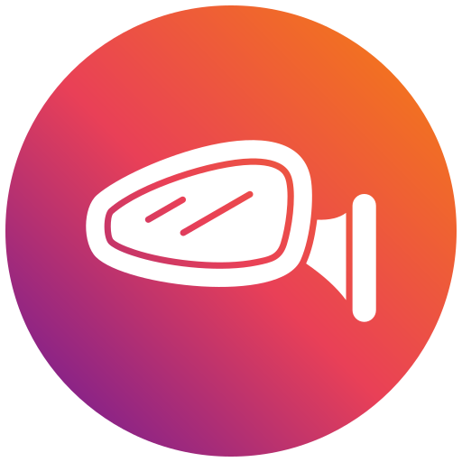 Side mirror free icon