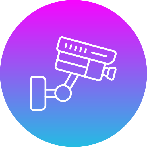 circuito cerrado de televisión icono gratis