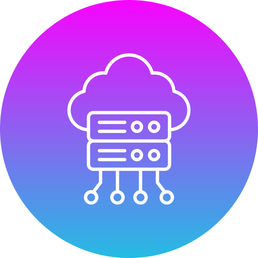servidor en la nube icono gratis