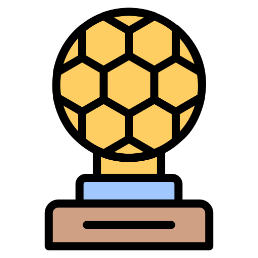 premio de fútbol icono gratis