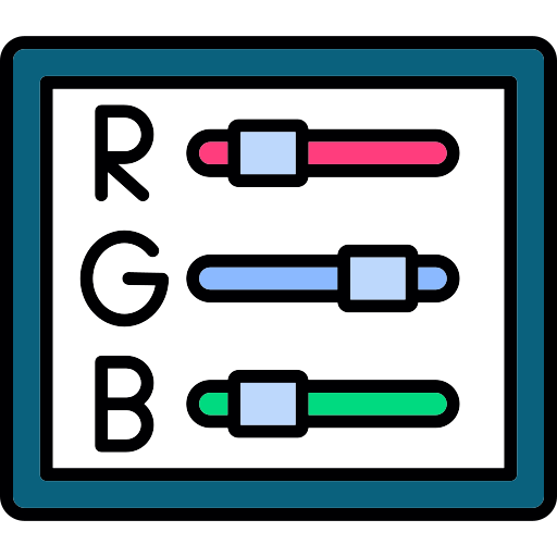 rgb icono gratis