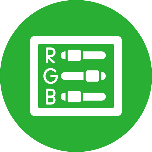 rgb icono gratis