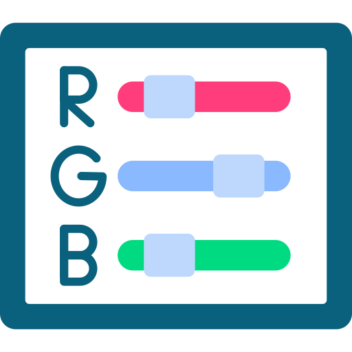 rgb icono gratis