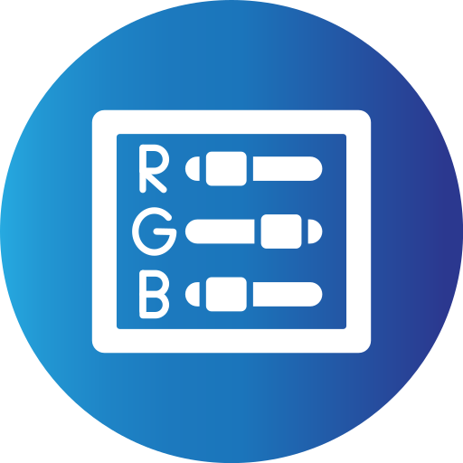 rgb icono gratis