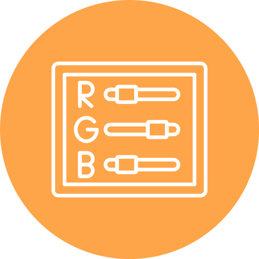 rgb icono gratis