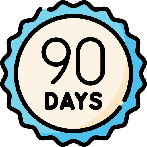90 jours Icône gratuit 90 jours Icône gratuit