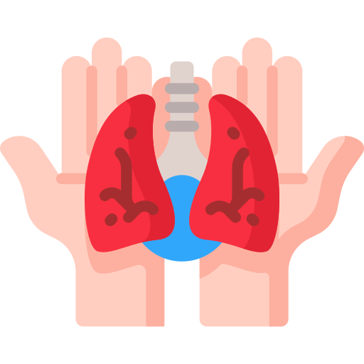 pulmones icono gratis